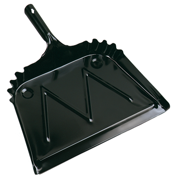 12&quot; BLACK METAL DUST PAN