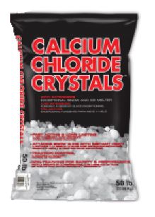 CALCIUM CHLORIDE ICE MELT 50# BAG 