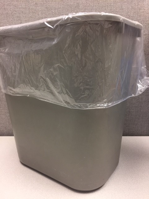 15 X 9 X 31 .0004  12-16 GAL CLEAR TRASH LINER (1000/CS)