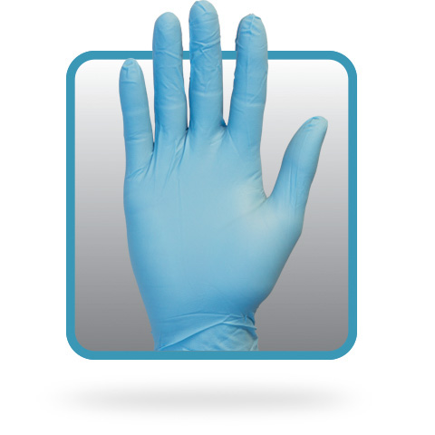 PF NITRILE EXAM GRADE GLOVE  LARGE (10 BX/CS) 