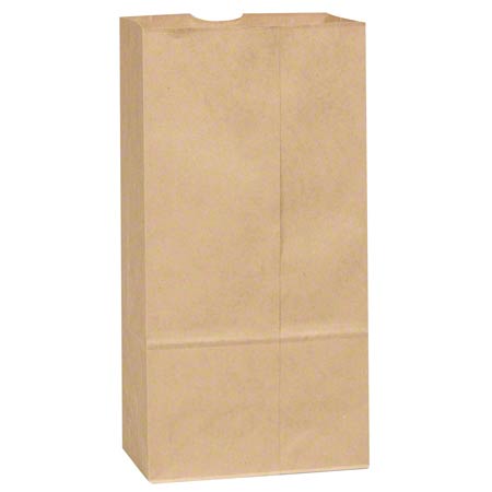 12 LB 7 1/16&quot; X 4.5&quot; X 13.75&quot;
40# KRAFT GROCERY BAG (500)