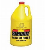 SIMONIZ WINTER RINSE NEUTRALIZER (4/GALLONS/CS)